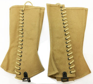 WW2 U.S. Army Canvas Leggings WW2 U.S. Army Canvas Leggings