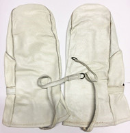 Swedish Military Leather Mitten Shells, Original