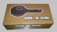 50rd 40cal S&W Drum Mag fits Glock Pistols 50rd 40cal S&W Drum Mag fits Glock Pistols