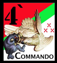 4 Commando Shoulder Patch