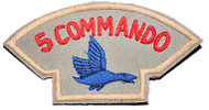 5 Commando Shoulder Patch