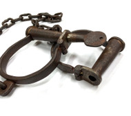 Victorian Style Leg Irons with key
