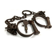 Victorian Style Leg Irons with key