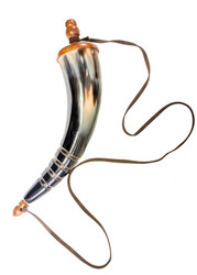 Powder Horn & Bag Set