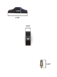 Shotgun Front Bead Sight and Ramp