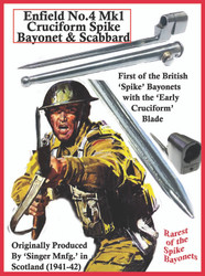 Enfield No4 MKI Cruciform Bayonet