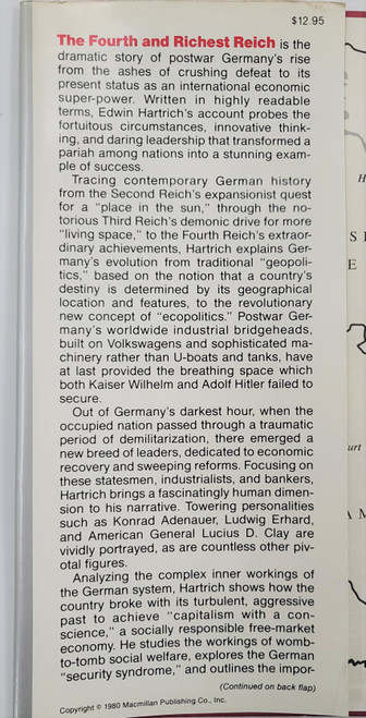 The Fourth and Richest Reich The Fourth and Richest Reich