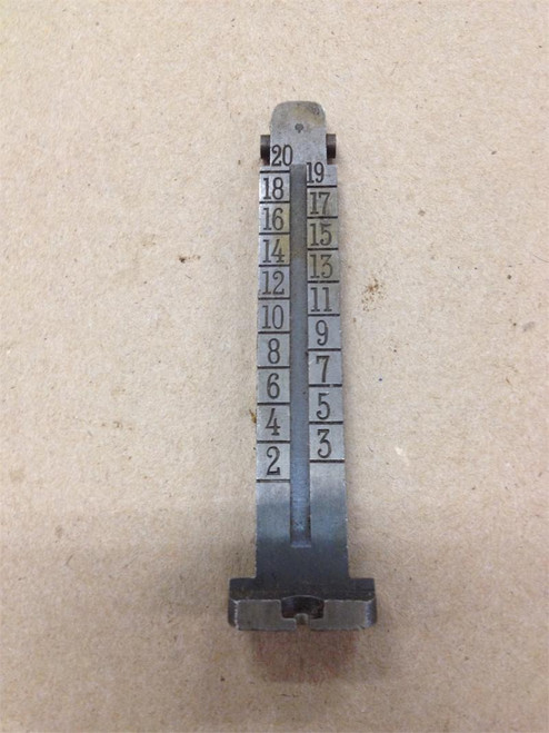 Verguiero 1904 Mauser Rear Sight Leaf