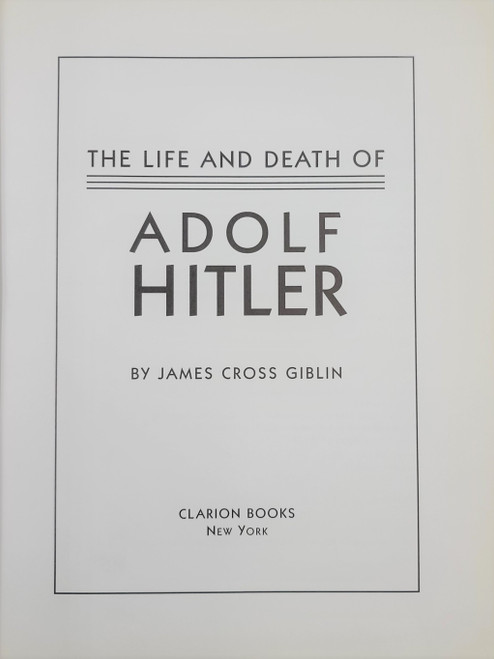 The Life and Death of Adolf Hitler