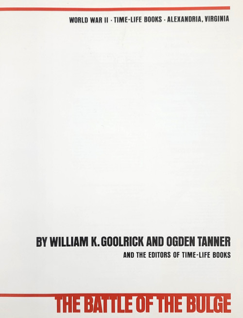 The Battle of the Bulge The Battle of the Bulge