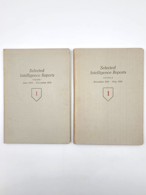 Selected Intelligence Reports Volume 1-2 June 1944-November 1944 Selected Intelligence Reports Volume 1-2 June 1944-November 1944