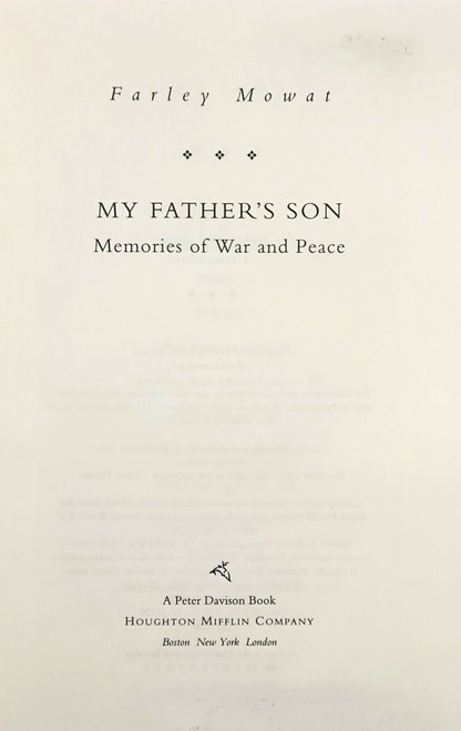 My Father's Son, Memories of War and Peace