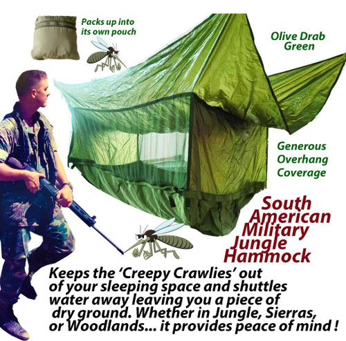 Military Jungle Hammock, New