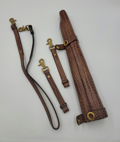 Walk 'N' Dead Leather Scabbard Crocodile Print Walk 'N' Dead Leather Scabbard Crocodile Print