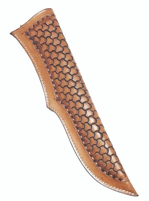 Tooled Dragon Scale Scabbard Tooled Dragon Scale Scabbard
