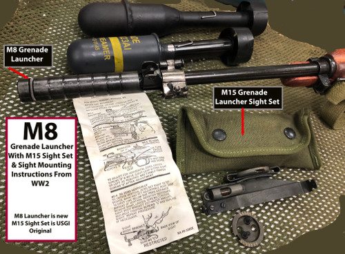 M8 Carbine Grenade Launcher Set M8 Carbine Grenade Launcher Set
