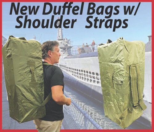 Duffle/Sea Bag with Shoulder Straps  Duffle/Sea Bag with Shoulder Straps