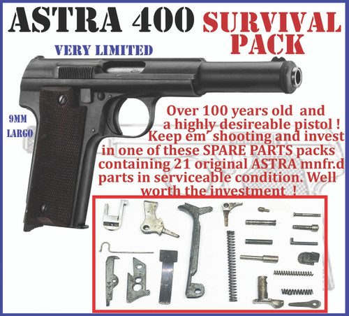 Astra 400  Pistol Survival Pack  Astra 400  Pistol Survival Pack