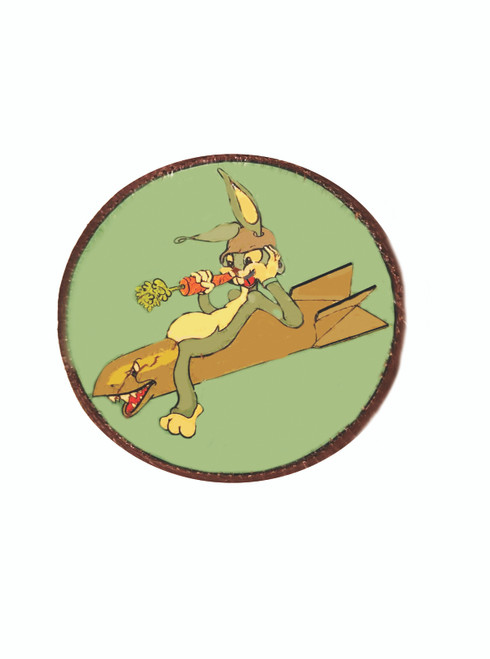 WWII Bugs on Bomb Leather Patch For Flight Jacket