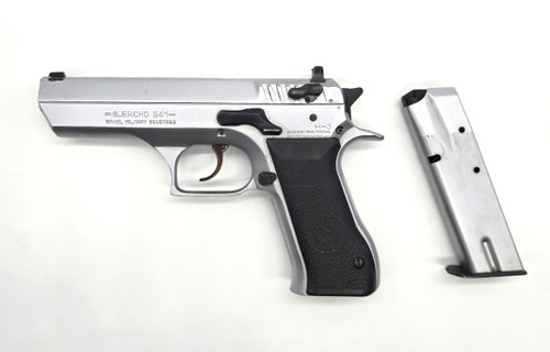 IMI Jericho 941 Satin Nickel 9mm Pistol Serial 009355