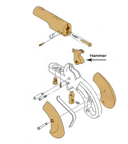 Parts & Kits Pistol Parts & Accessories Colt Colt Derringer 4