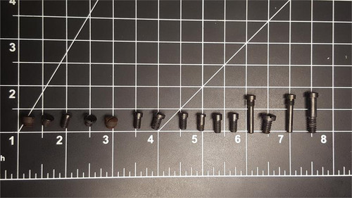 Colt Cap & Ball Replacement 1860 Army Screw Set Of 15 Colt Cap & Ball Replacement 1860 Army Screw Set Of 15