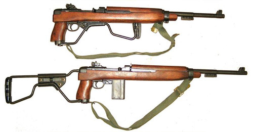 U.S. M1A1 Paratroop Carbine Denix Non Firing Display U.S. M1A1 Paratroop Carbine Denix Non Firing Display