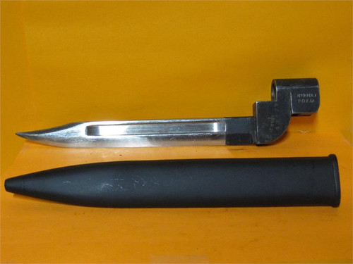 Enfield No.9 Bayonet with scabbard Enfield No.9 Bayonet with scabbard