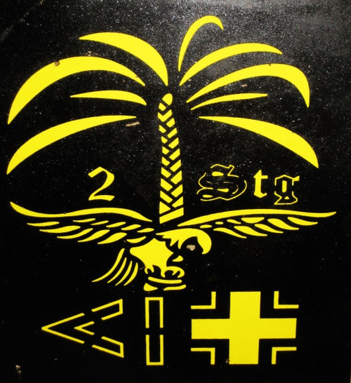 Stuka Afrikakorp Emblem Stencil