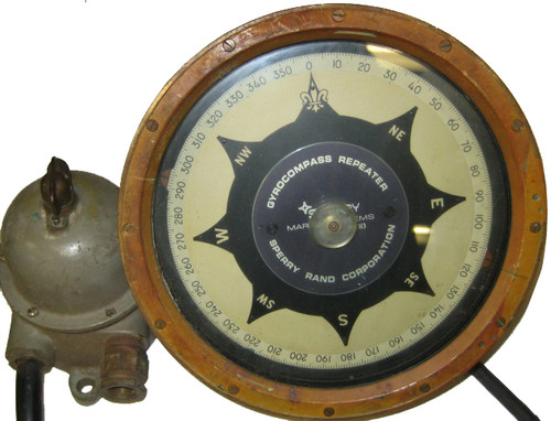 U.S. Maritime Gyro Compass Repeater