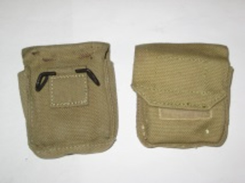 Israeli Khaki Canvas Ammo Pouch Israeli Khaki Canvas Ammo Pouch