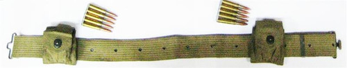 WW1 U.S. 1917 Garrison Belt with Two .30-06 Pouches