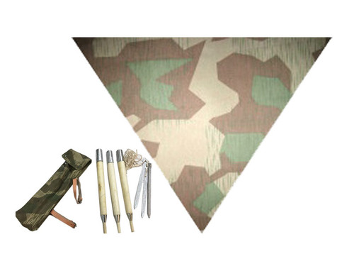 Zeltbahn and Pole Stake Set, Splinter