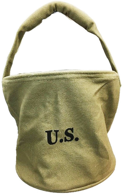 Canvas Water Bucket, U.S. WW2 Canvas Water Bucket, U.S. WW2