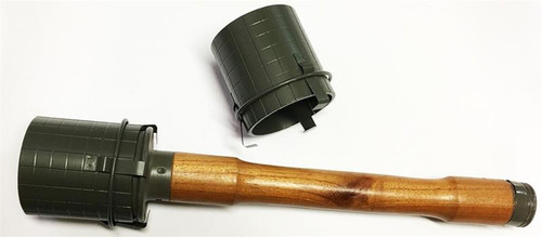 M24 German WW2 Stick Grenade (Potato Masher) with Fragmentation Sleeve M24 German WW2 Stick Grenade (Potato Masher) with Fragmentation Sleeve