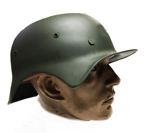 German 'Fliegerstahlhelm' Bomber Crew Helmet with Decal