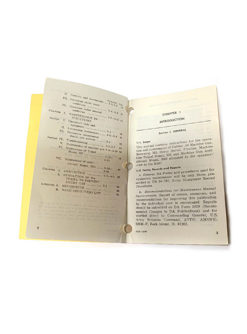 TM9-1005-213-10 Operator's Manual .50 BMG (SB093)