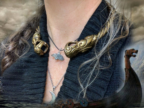 Viking & Celt Brass Neck Ring Viking & Celt Brass Neck Ring