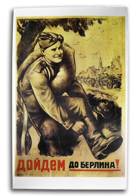 Russian To Berlin Poster