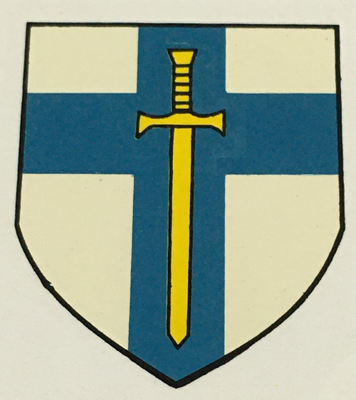 British 2nd Division  Helmet Decal