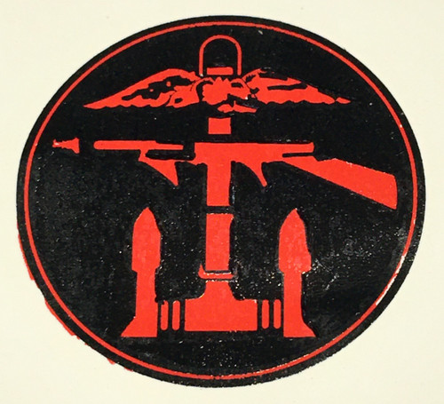 British Combined Operations Helmet Decal