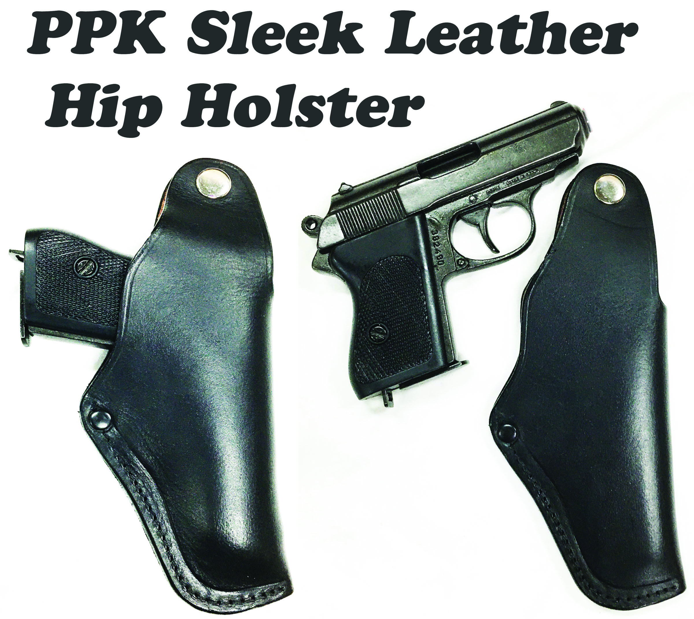 Kevin's Concealment Wallet-Style Pocket Holster For Walther PPK & PPK/S - Full Concealment