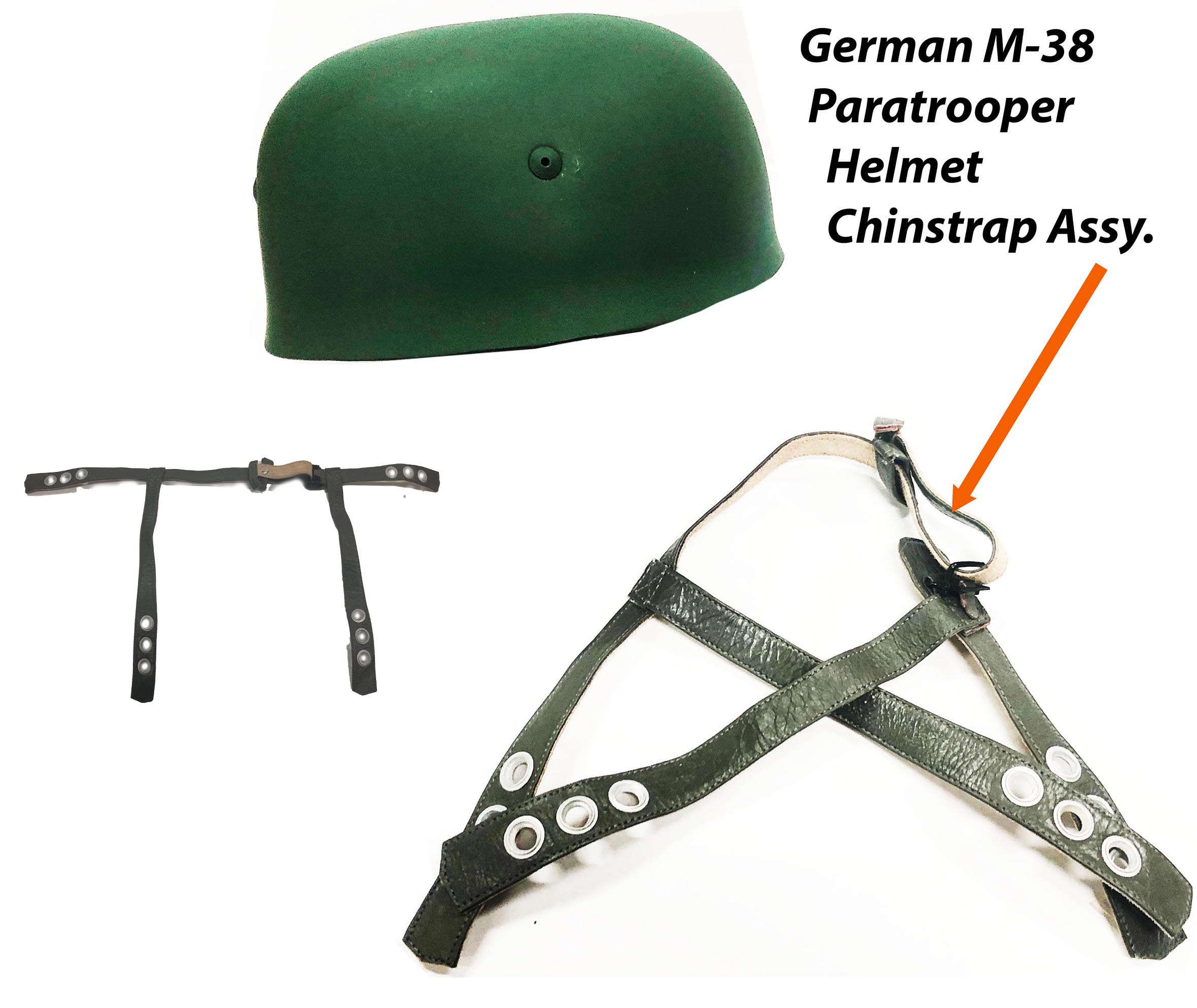 German M38 Paratrooper Helmet Chin Strap - SARCO, Inc