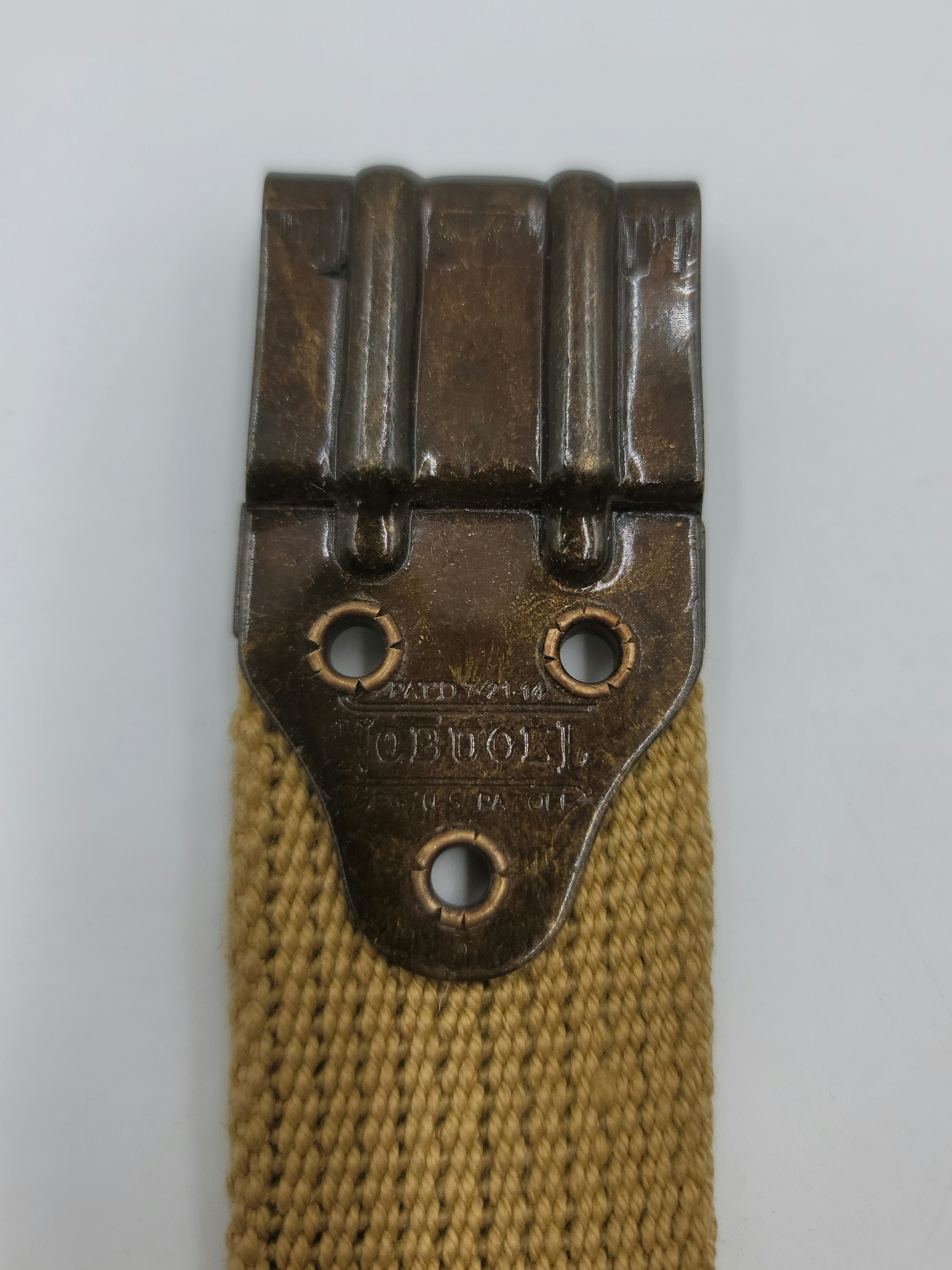 Sangle M1903 / Thompson Kerr – Toile Kaki – Reproduction US WWI/WWII