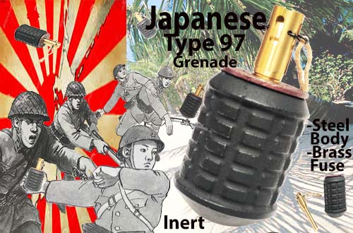 Japanese Type 97 Hand Grenade - SARCO, Inc