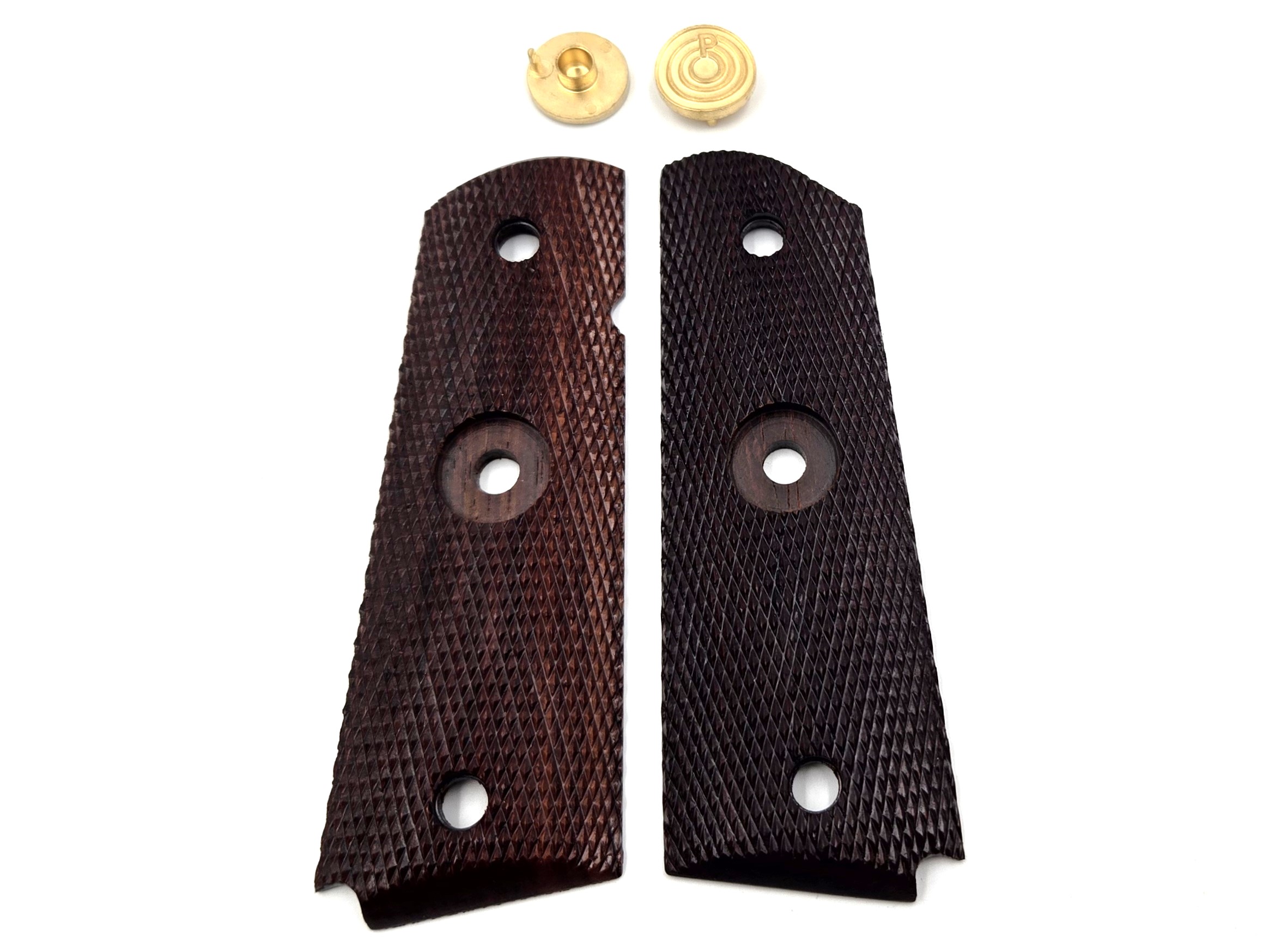 PARA 1911 Size Walnut Checkered Grip Project - SARCO, Inc