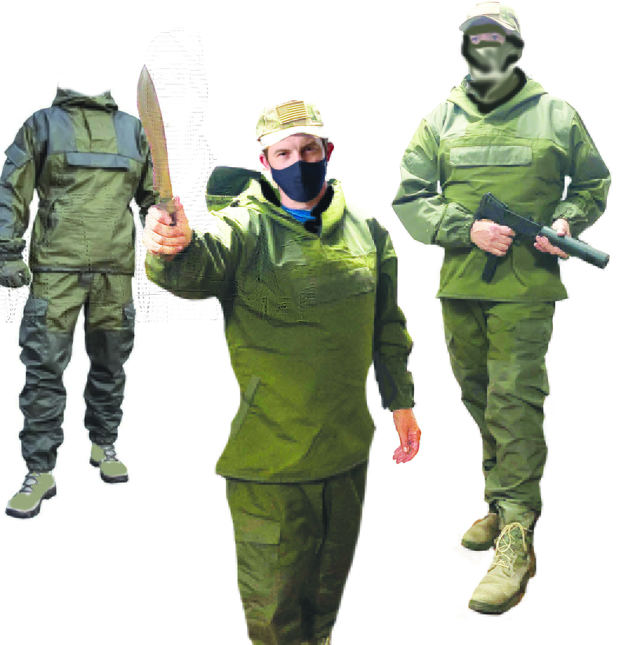 Summer Gorka Anorak Tactical Suit, Olive - SARCO, Inc
