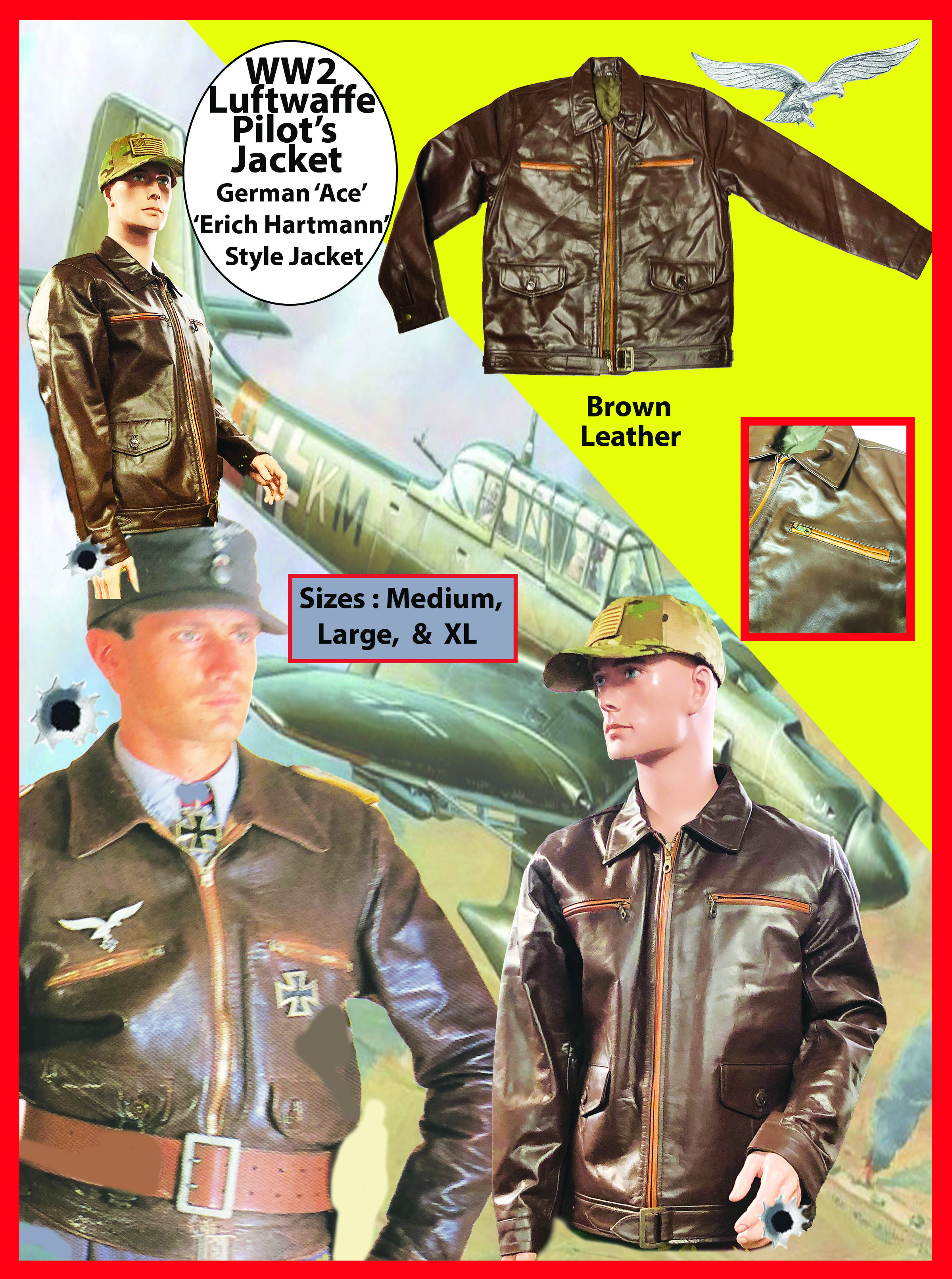 WW2 German Pilot's Jacket SARCO, Inc