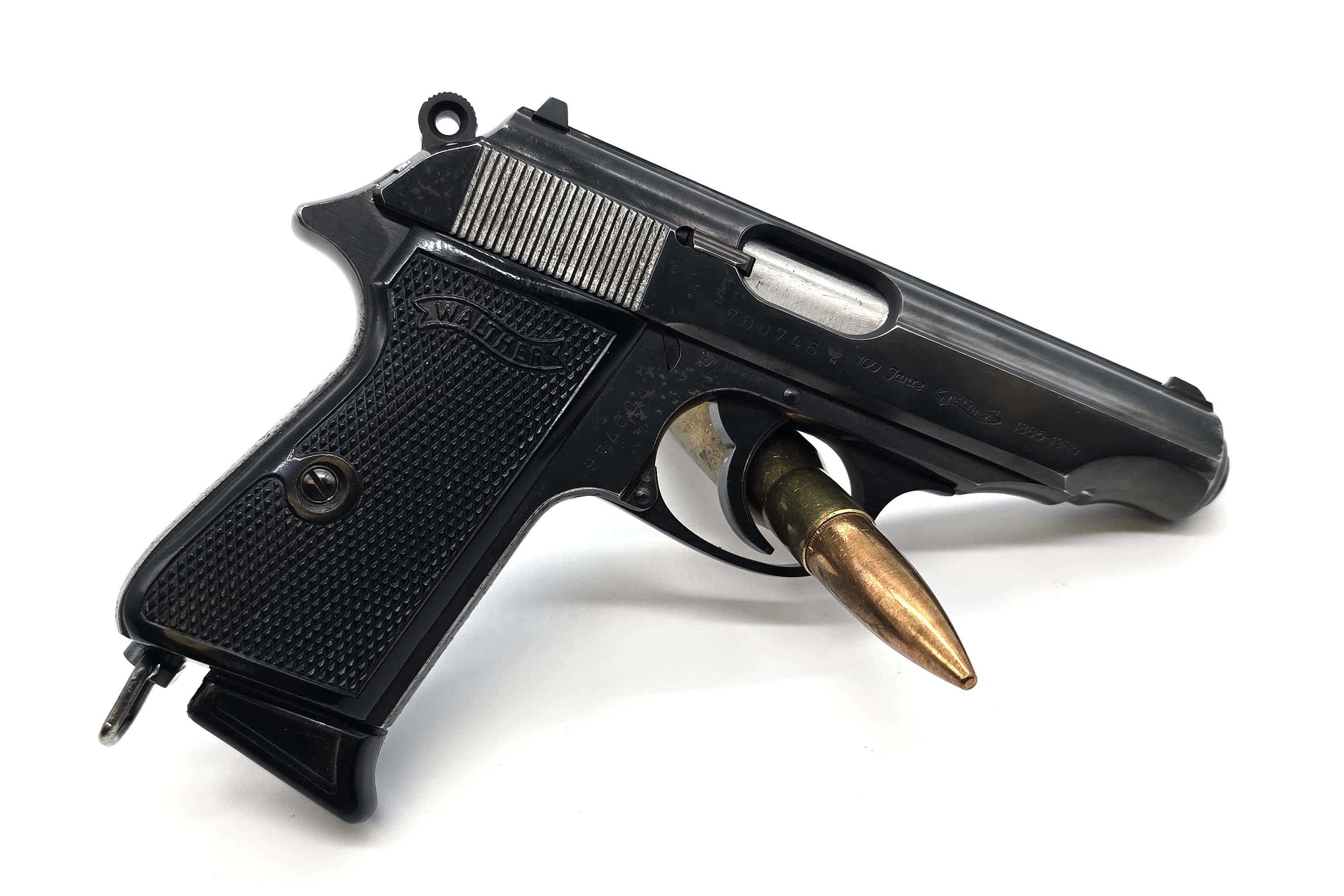Walther Model-PP Semi-Automatic Pistol with Case 100 Year