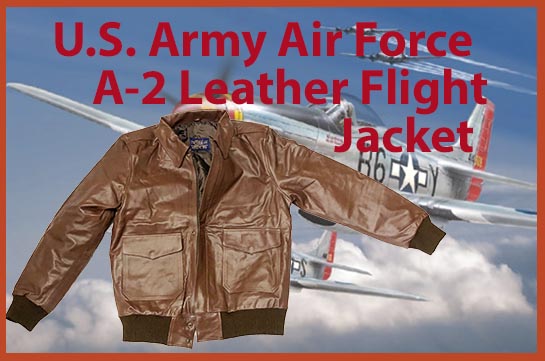 U.S. A2 Leather Flight Jacket - SARCO, Inc